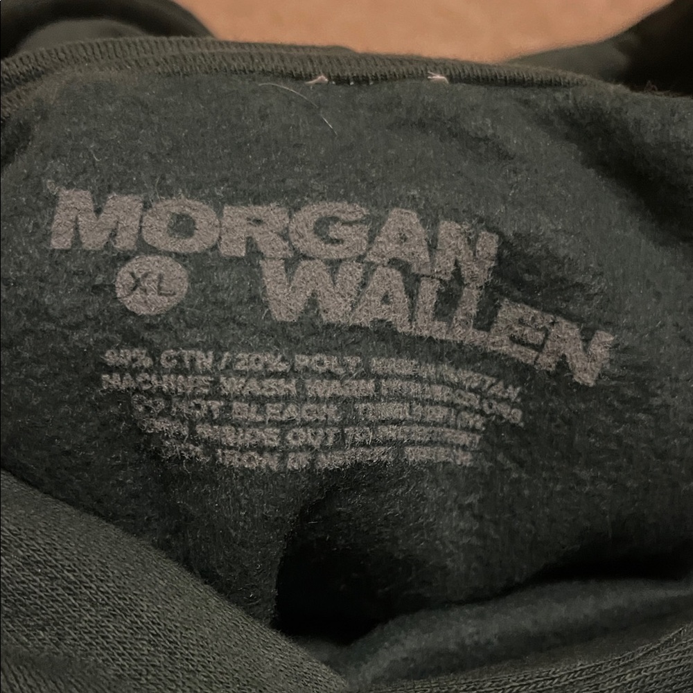 Dark Green Hoodie - Men's Sweater - Picture 2 of 3